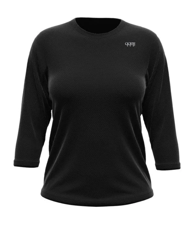 Designer-inspired women’s fashion at affordable prices   Traverse 3/4 Sleeve Jersey - Black - Women's