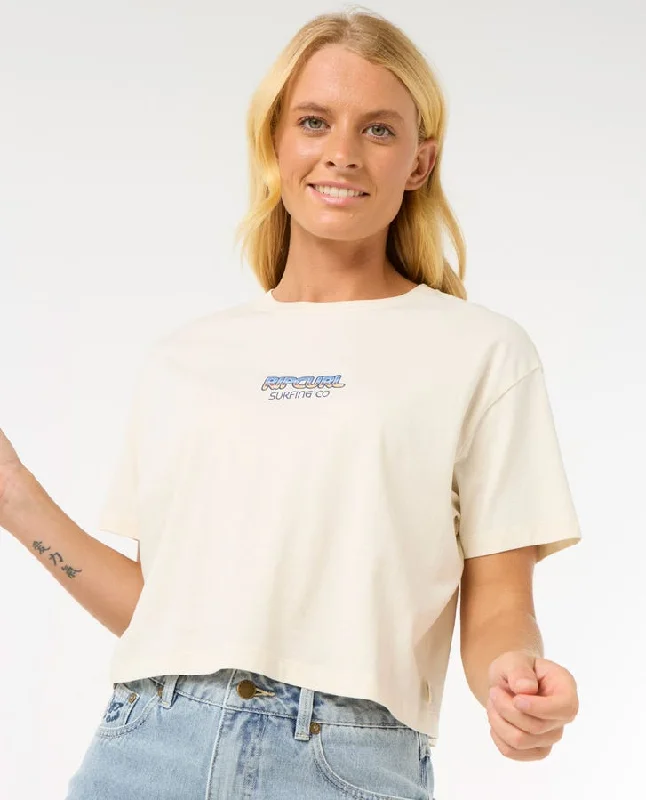High-fashion styles at affordable prices   Rip Curl Sun & Sea Crop Tee-Bone