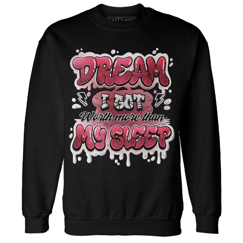 NastyJamz High 85 Metallic Burgundy 1s Sweatshirt Match Dream Over Rest