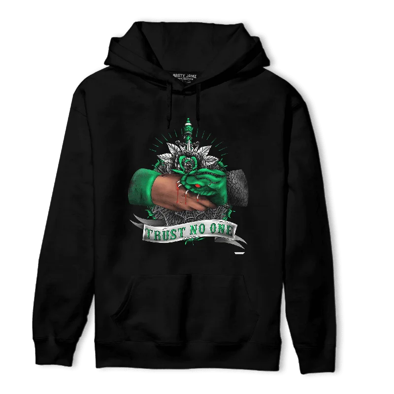 NastyJamz Lucky Green 3s Hoodie Match Trust No One Old School