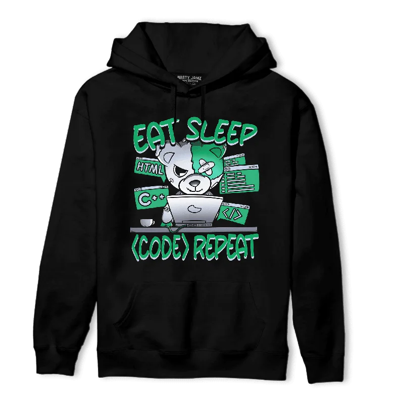 NastyJamz Lucky Green 5s Hoodie Match Eat Sleep Code BER