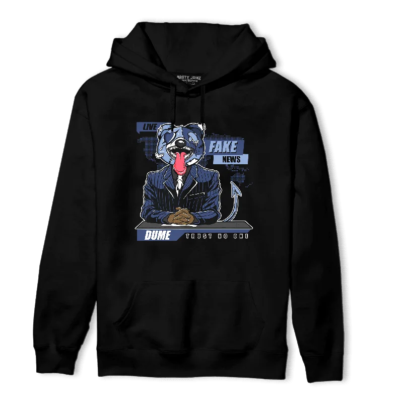 NastyJamz Midnight Navy 5s Hoodie Match News Presenter BER