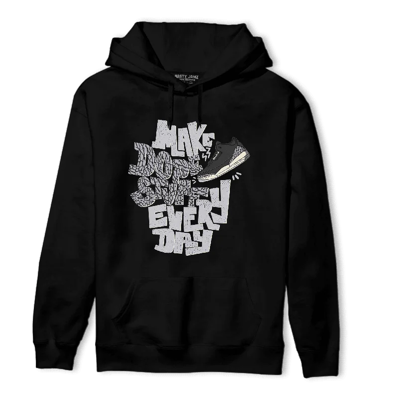 NastyJamz Off Noir 3s Hoodie Match Dope Sneaker