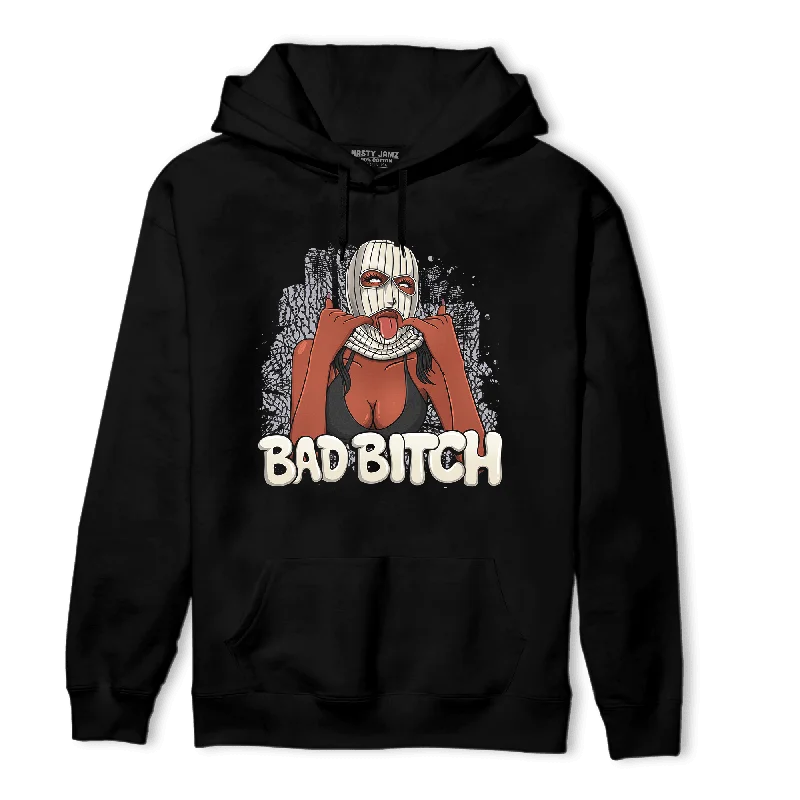 NastyJamz Off Noir 3s Hoodie Match Gangster Bad Bitch