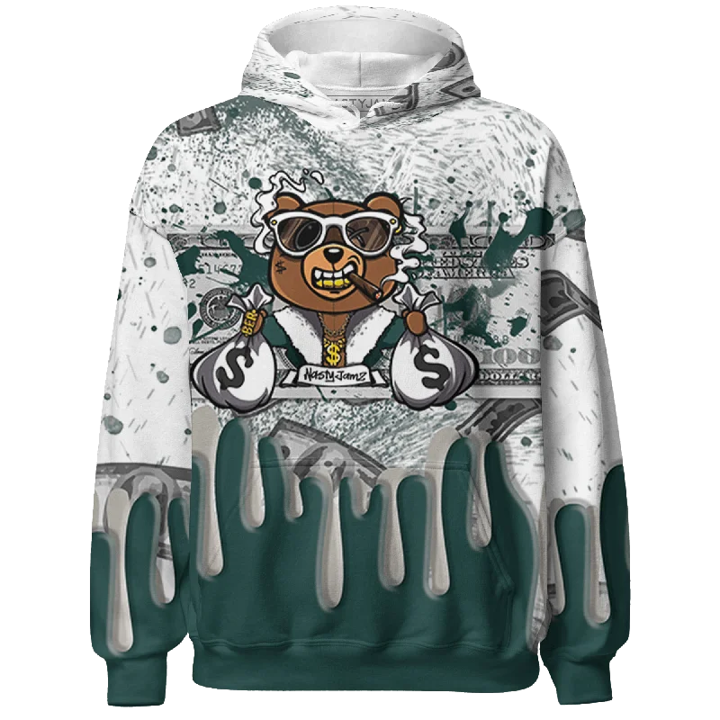 NastyJamz Oxidized Green 4s Hoodie Match BER Dollar 3D All-Over Print