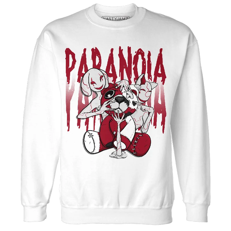 NastyJamz Retro Red Taxi 12s Sweatshirt Match Paranoia BER