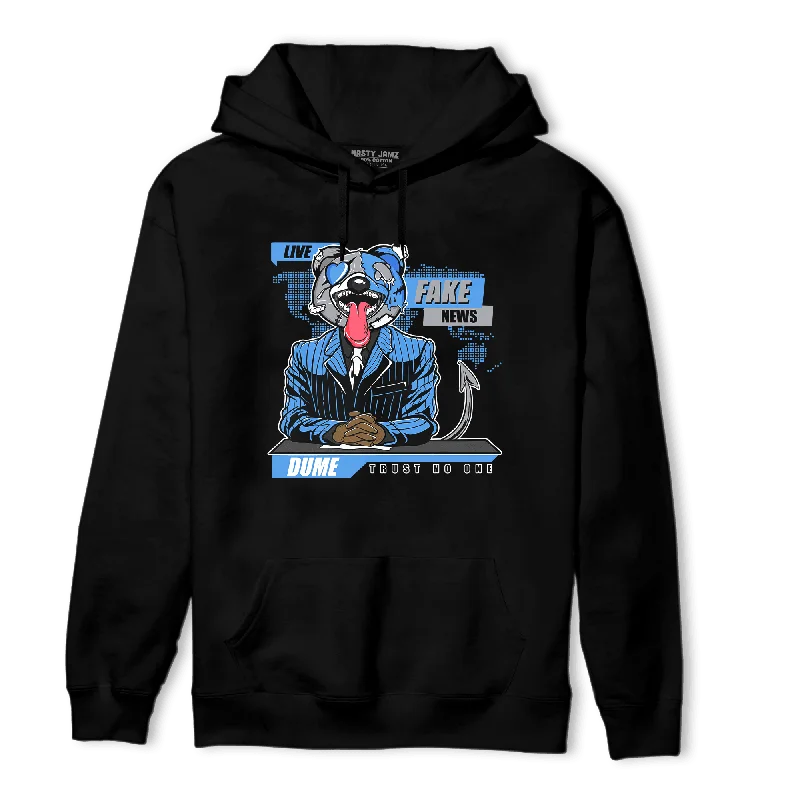 NastyJamz University Blue 5s Hoodie Match News Presenter BER