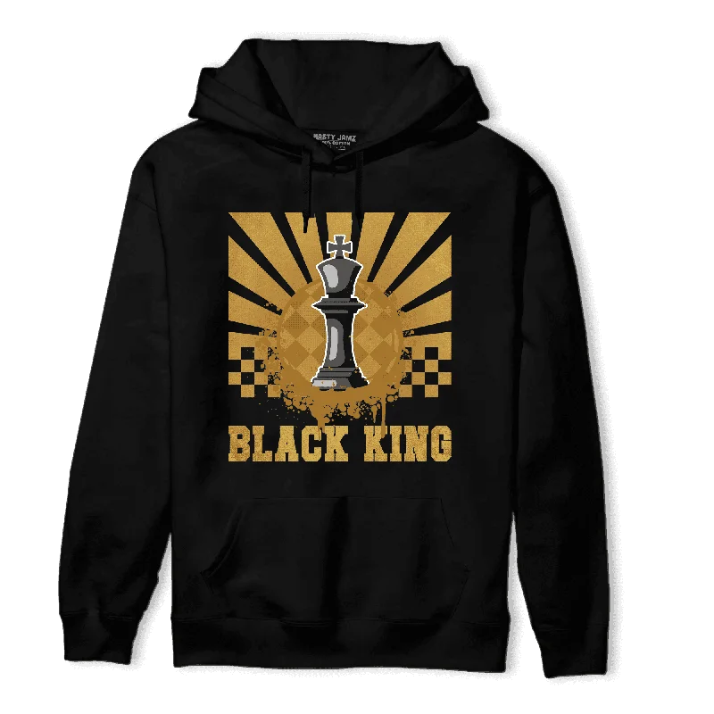 NastyJamz Wheat 13s Hoodie Match Black King Collection