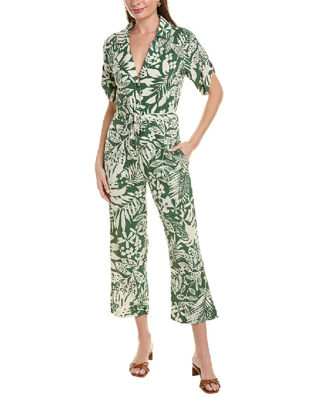 Dress Forum Sweet Summer Linen-Blend Jumpsuit