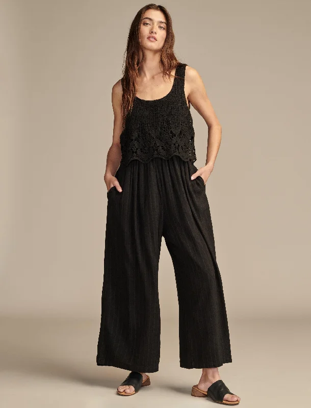 Lucky Brand Women's Lace Jumpsuit