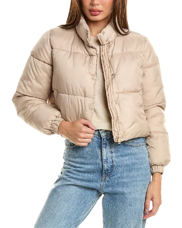 Urban Republic Cropped Puffer Coat