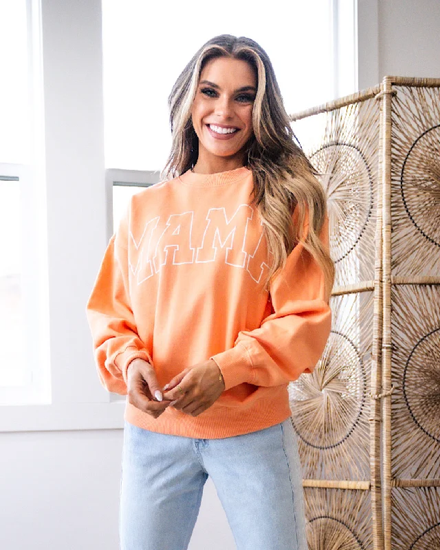 Mama Tangerine Sweatshirt FINAL SALE